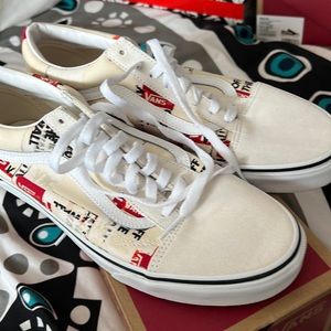 Vans Packing Tape old skools size 10